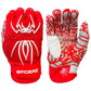 Spiderz HYBRID Batting Gloves - Red/White - Smash It Sports