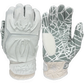 Spiderz HYBRID Batting Gloves - White/White - Smash It Sports
