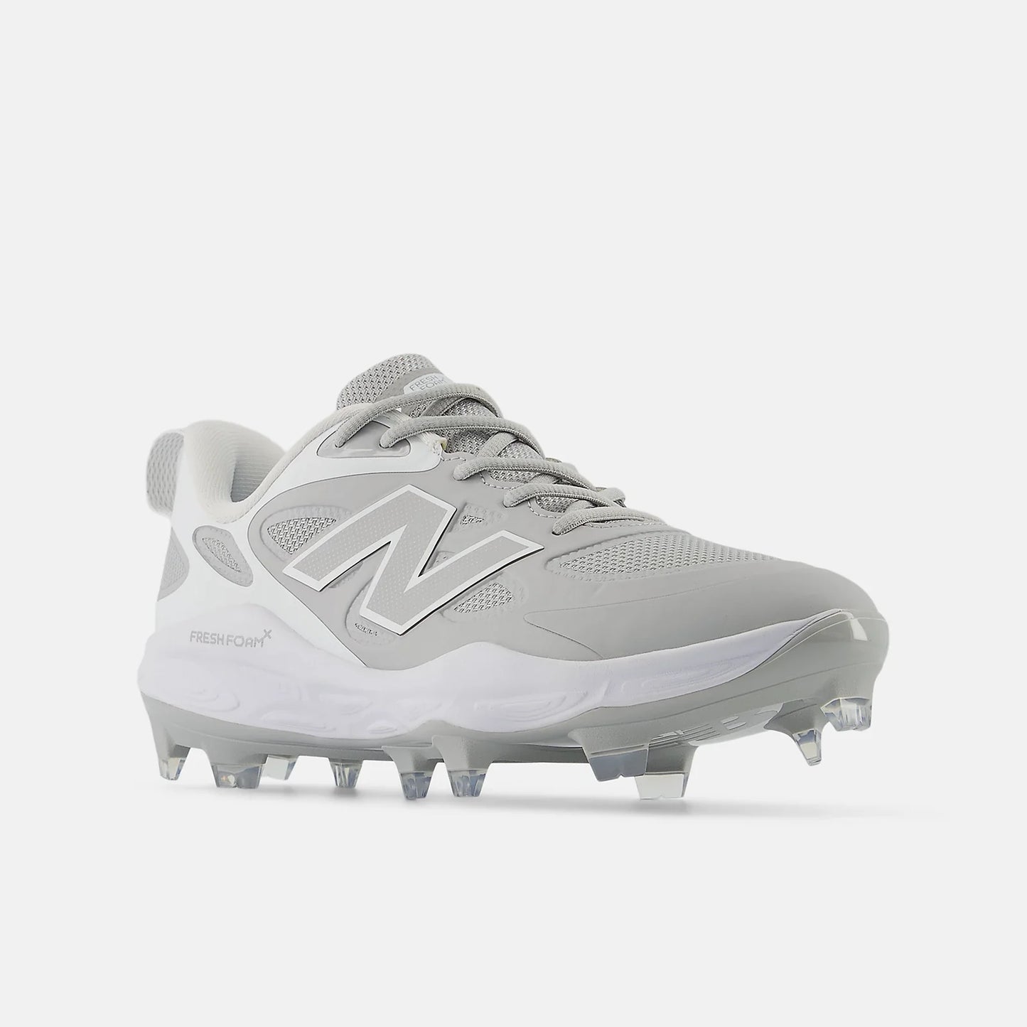 New Balance Women's Fresh Foam X Velo v4 Molded Softball Cleats - Grey SPVELOG4