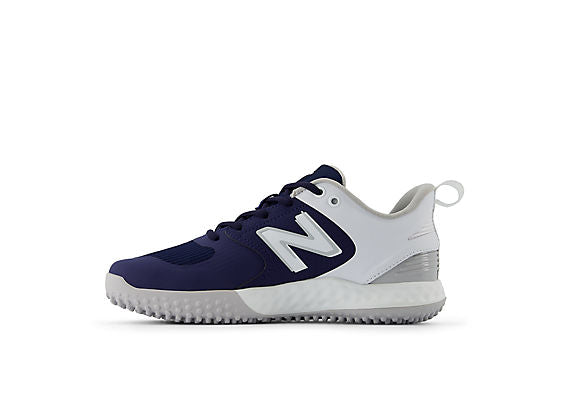 New Balance Women's VELO v3 Turf Softball Shoes - Navy with White - STVELON3