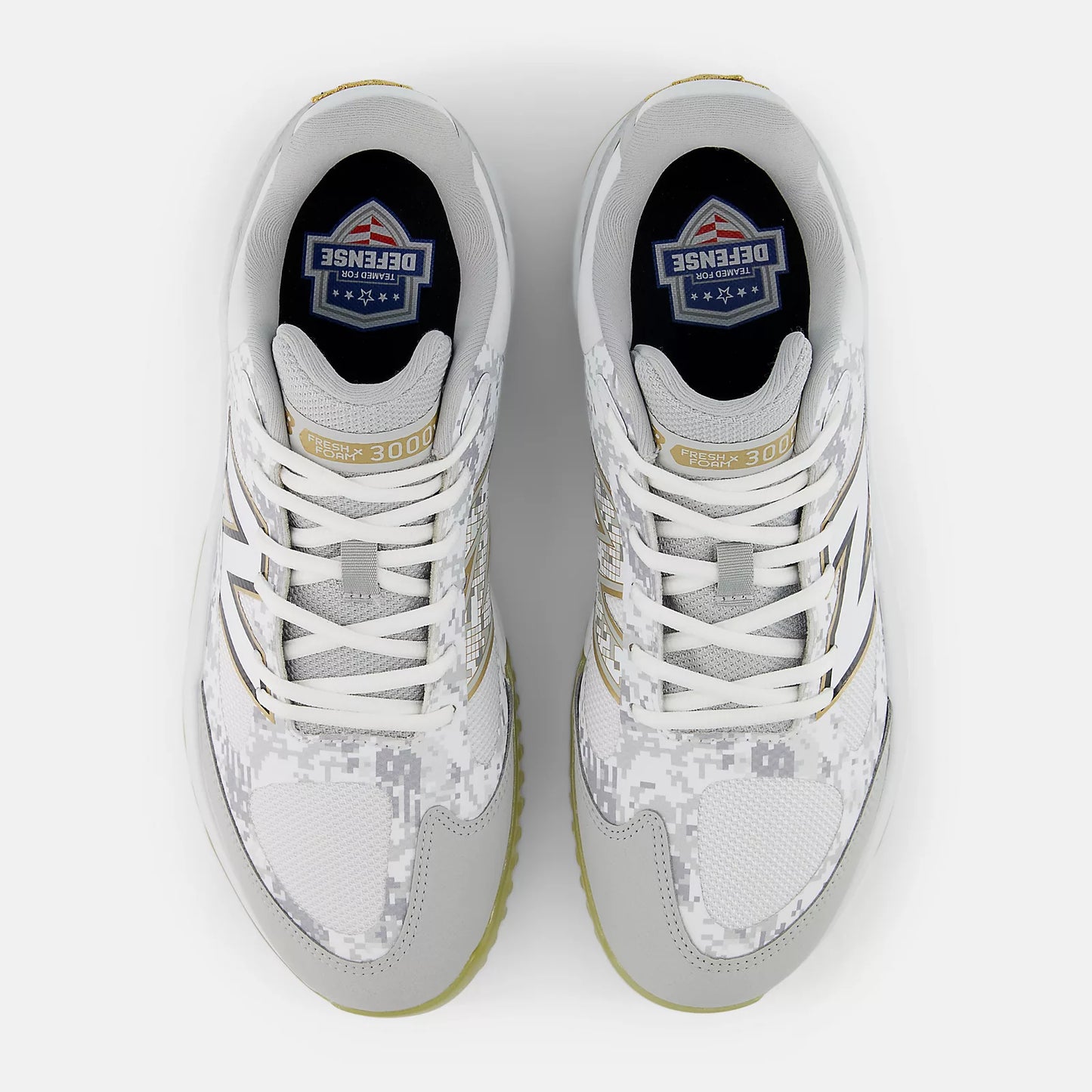 New Balance Men's Fresh Foam 3000 v7 Turf Baseball Shoes - Armed Forces - T3000AF7