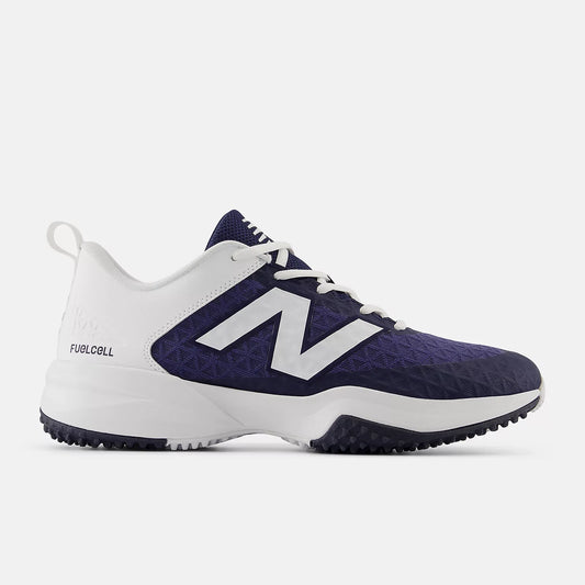 New Balance Men's Fuelcell 4040 v8 Turf Baseball Shoes - Navy/White - T4040TN8