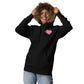 Fight Cancer Element Hoodie - Heart