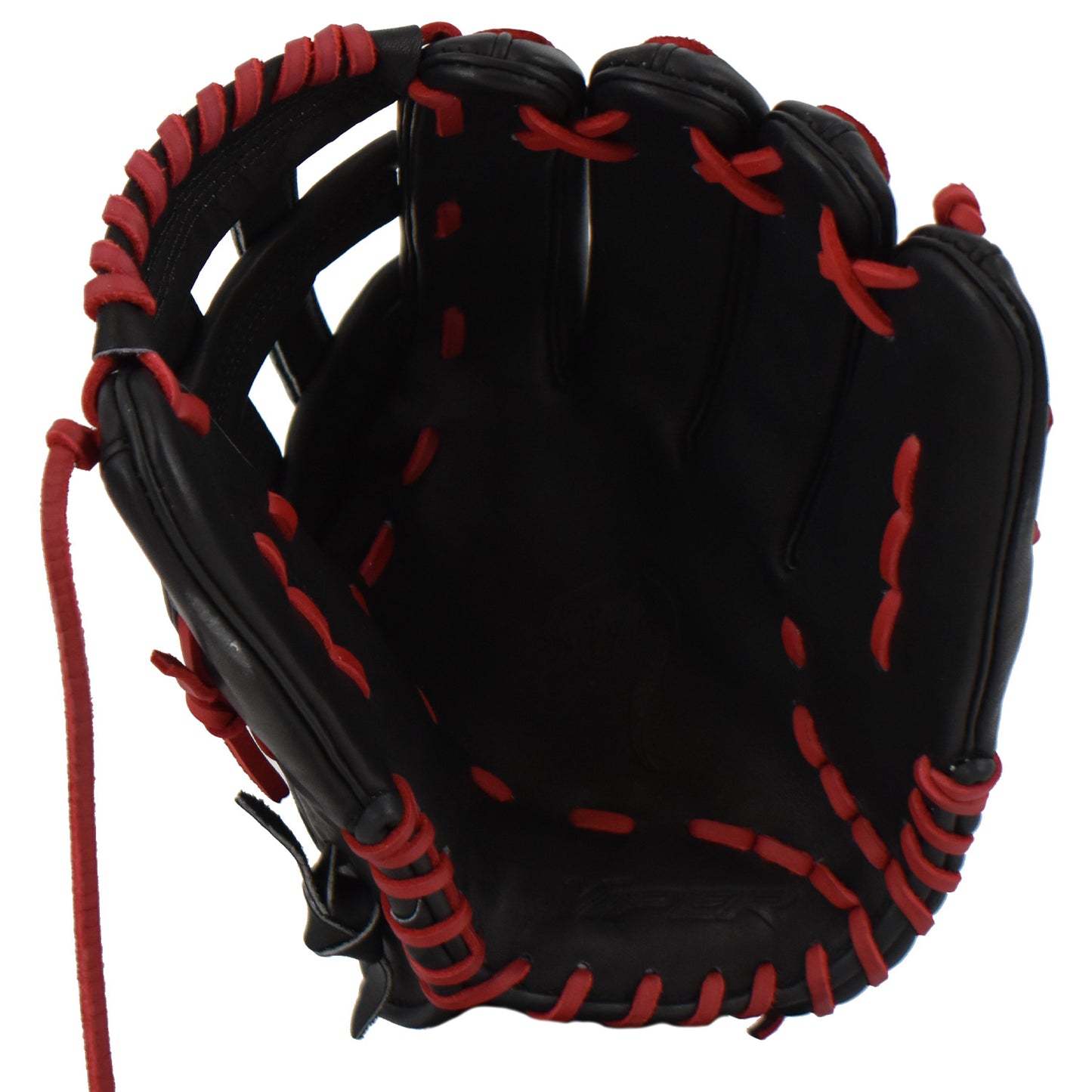 Viper Japanese Kip Leather Slowpitch Softball Fielding Glove â€“ Black/Red