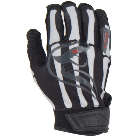 Viper Lite Premium Batting Gloves Leather Palm - Skeleton