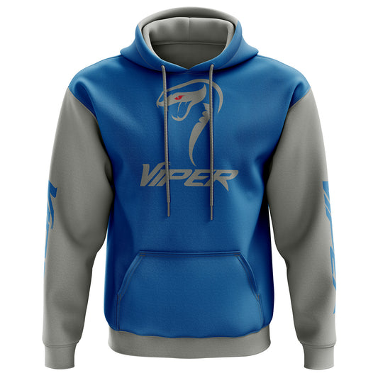 Viper Sports Core Fleece Hoodie - Royal/Gray