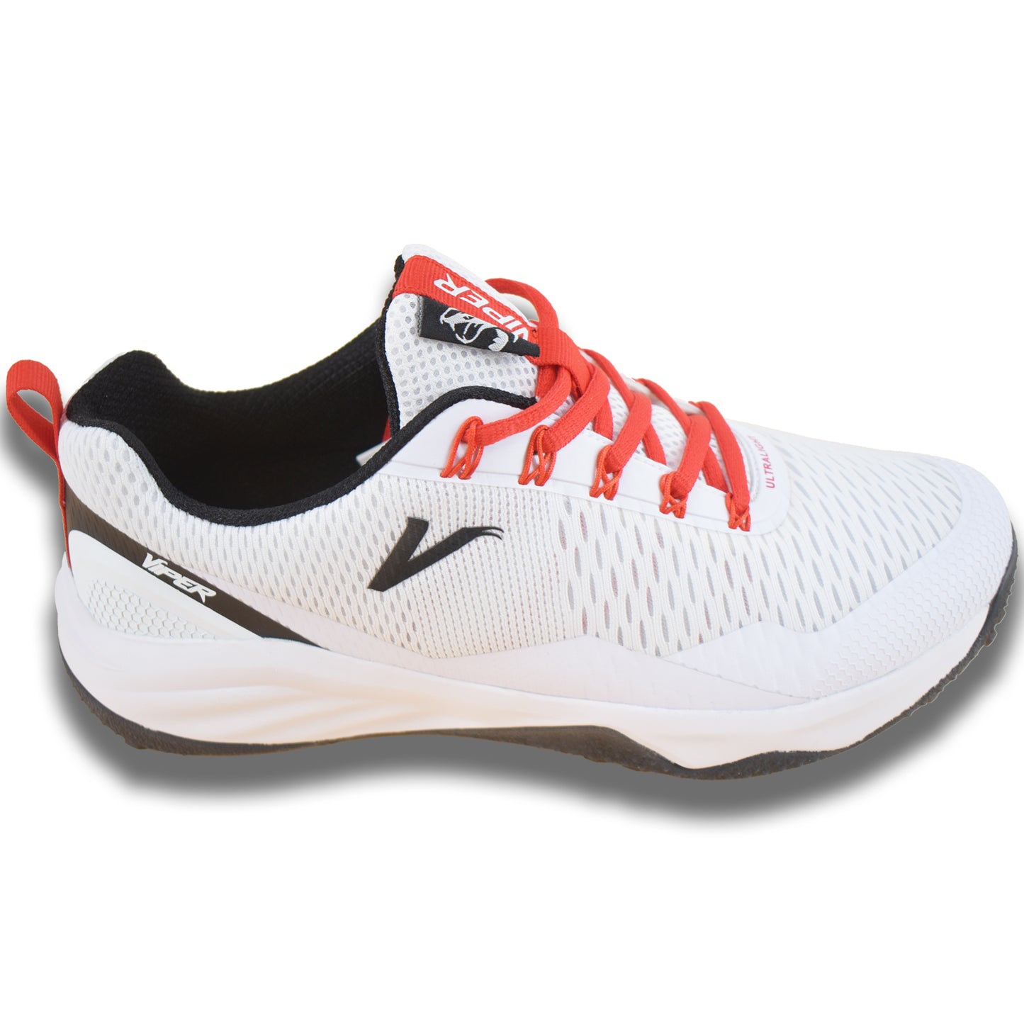 Viper Ultralight Turf Shoe (White/Red/Black)