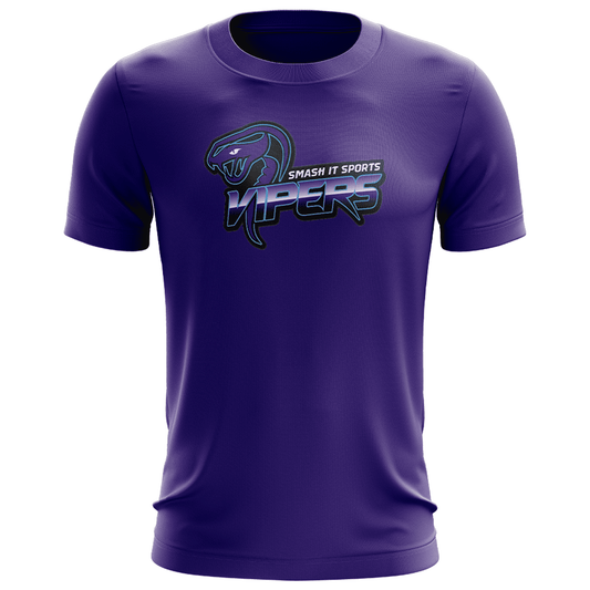 Vipers EVO-Tech Short Sleeve Shirt - Purple