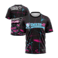 Smash It Sports Short Sleeve Shirt - Graffiti (Black) – Specs Overview | Smash It Sports | premium