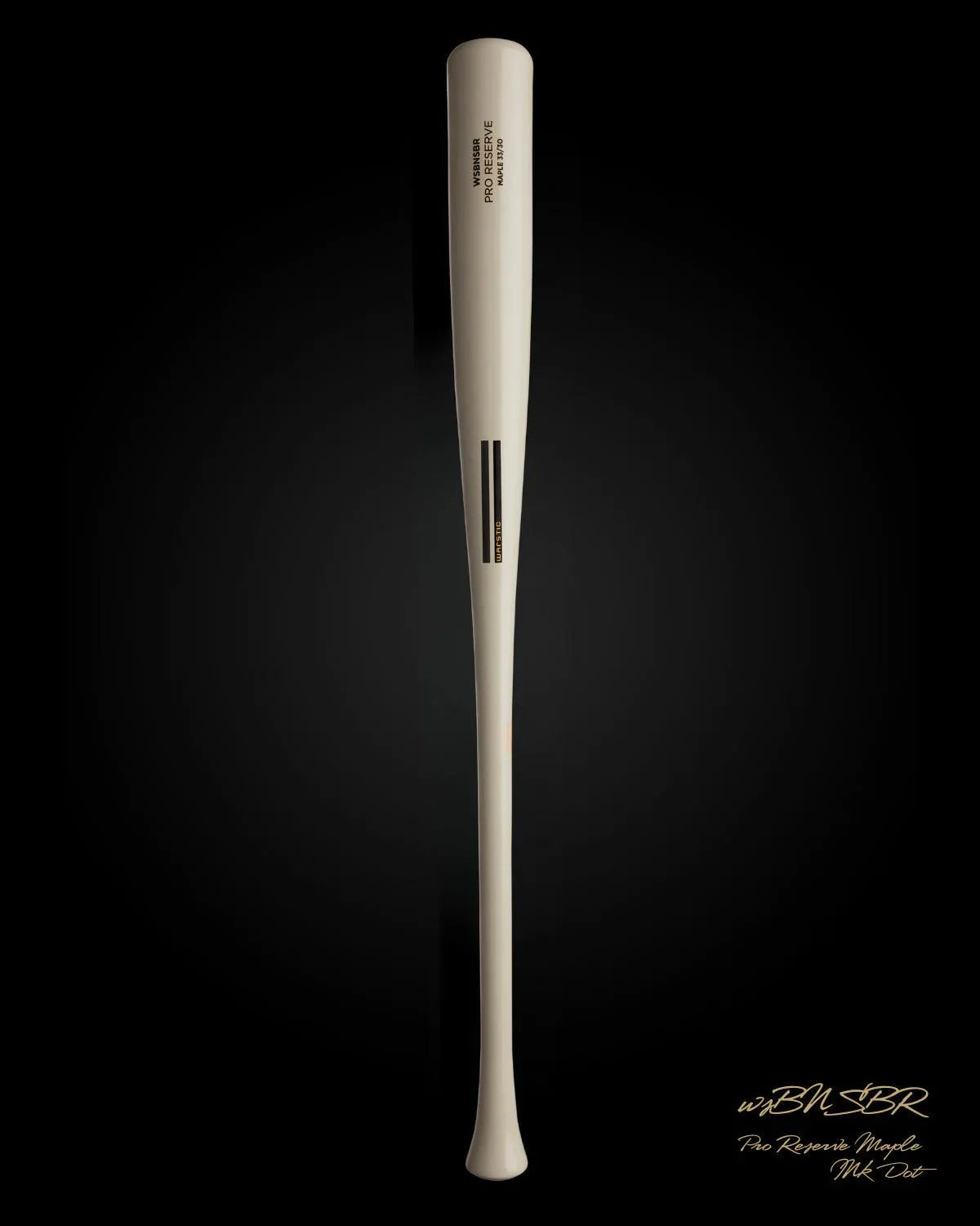 Warstic WSBonesaber Pro Reserve Navajo Bone Maple Wood Baseball Bat - Smash It Sports