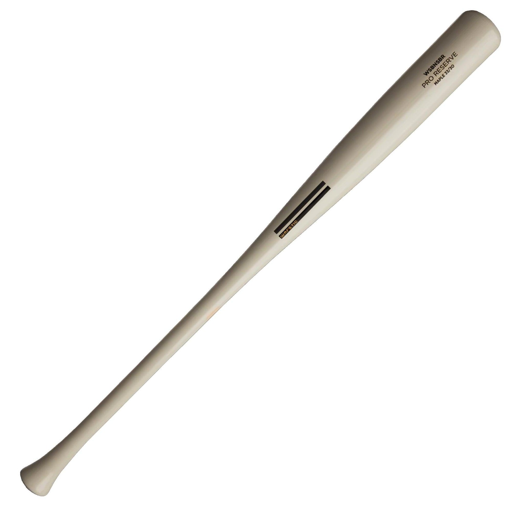 Warstic WSBonesaber Youth Pro Reserve Navajo Bone Maple Wood Baseball Bat - Smash It Sports