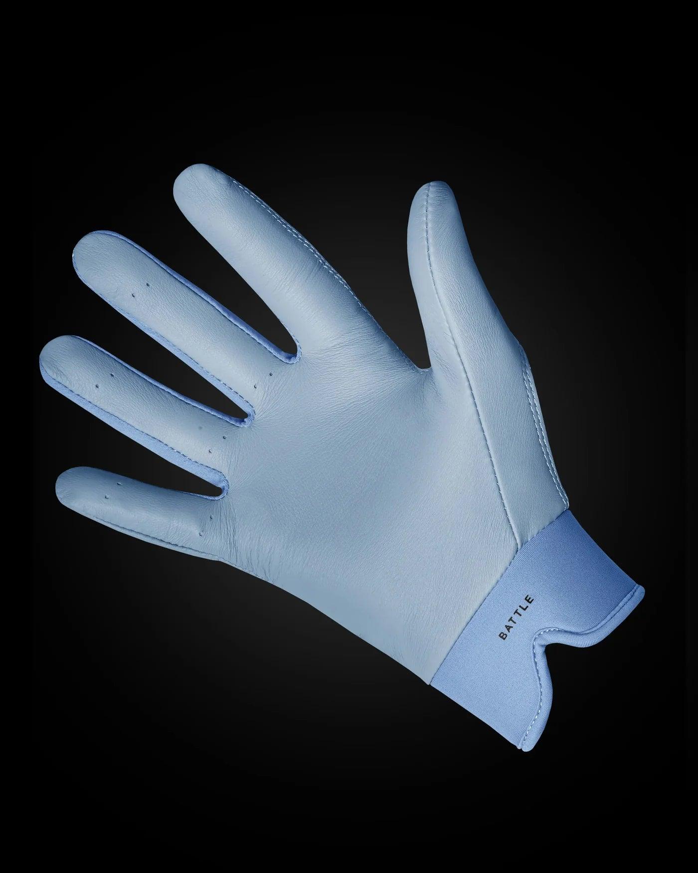 Warstic IK3 Pro Short Cuff Batting Gloves "Light Blue"
