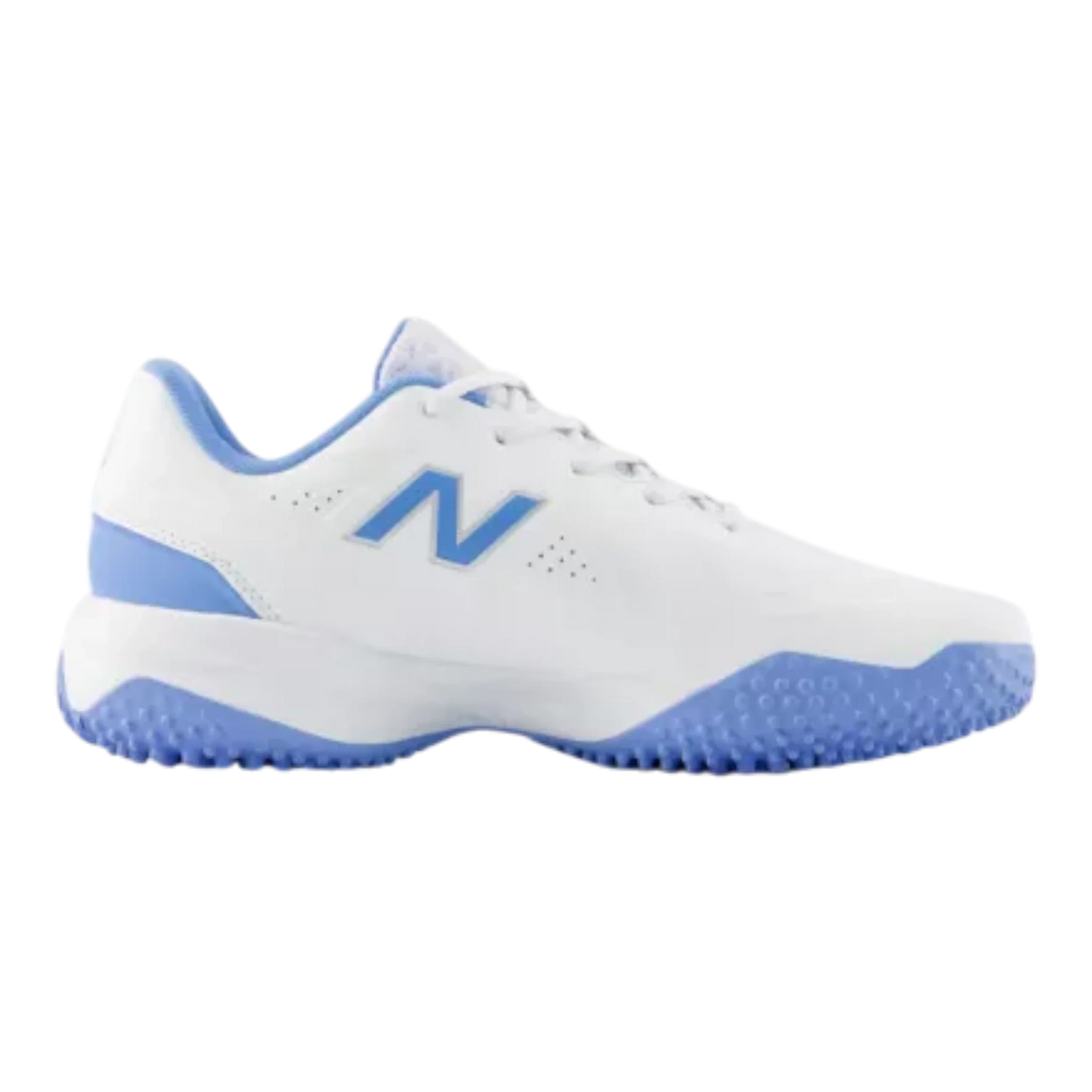 New Balance Women's FUSE v5 Turf Trainer Softball Shoes - White/Carolina - WFUSE6PS