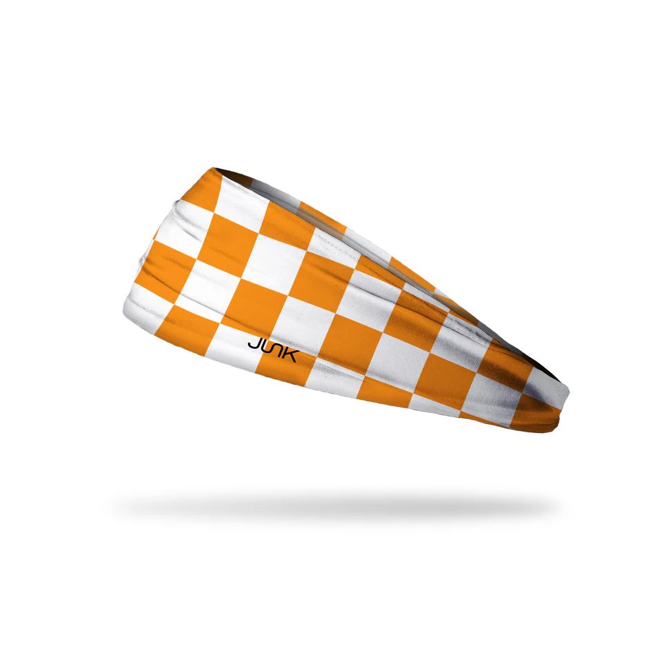 Junk Headband University of Tennessee: Checkerboard - Big Bang Lite