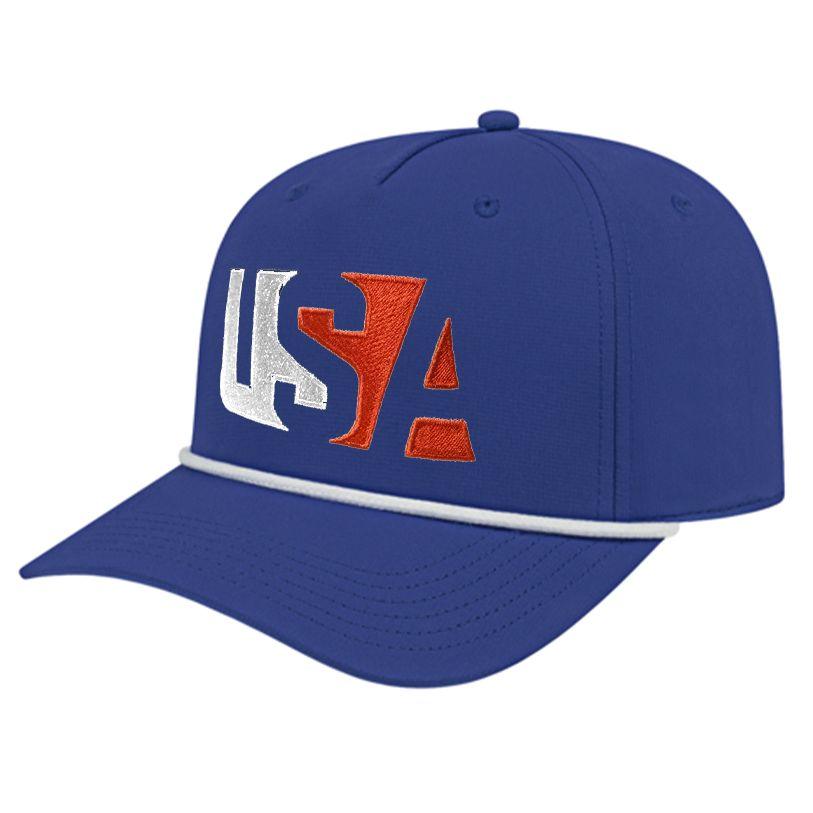 Team USA Shadow Snapback Hat - Navy - Smash It Sports