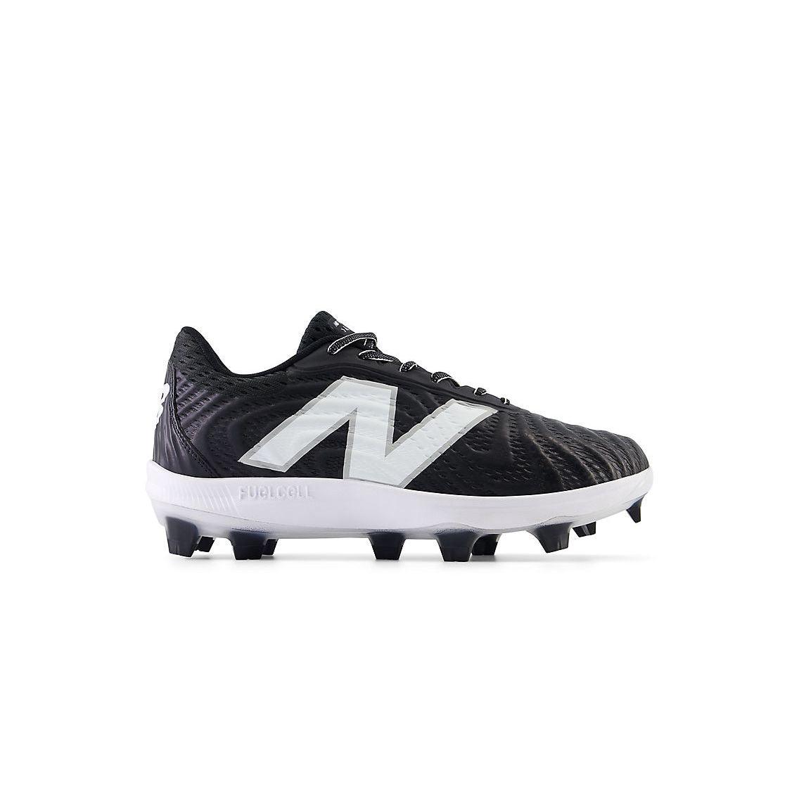 New Balance Men's FuelCell 4040 V7 Molded Baseball Cleats - Black / Optic White - PL4040K7 - Smash It Sports