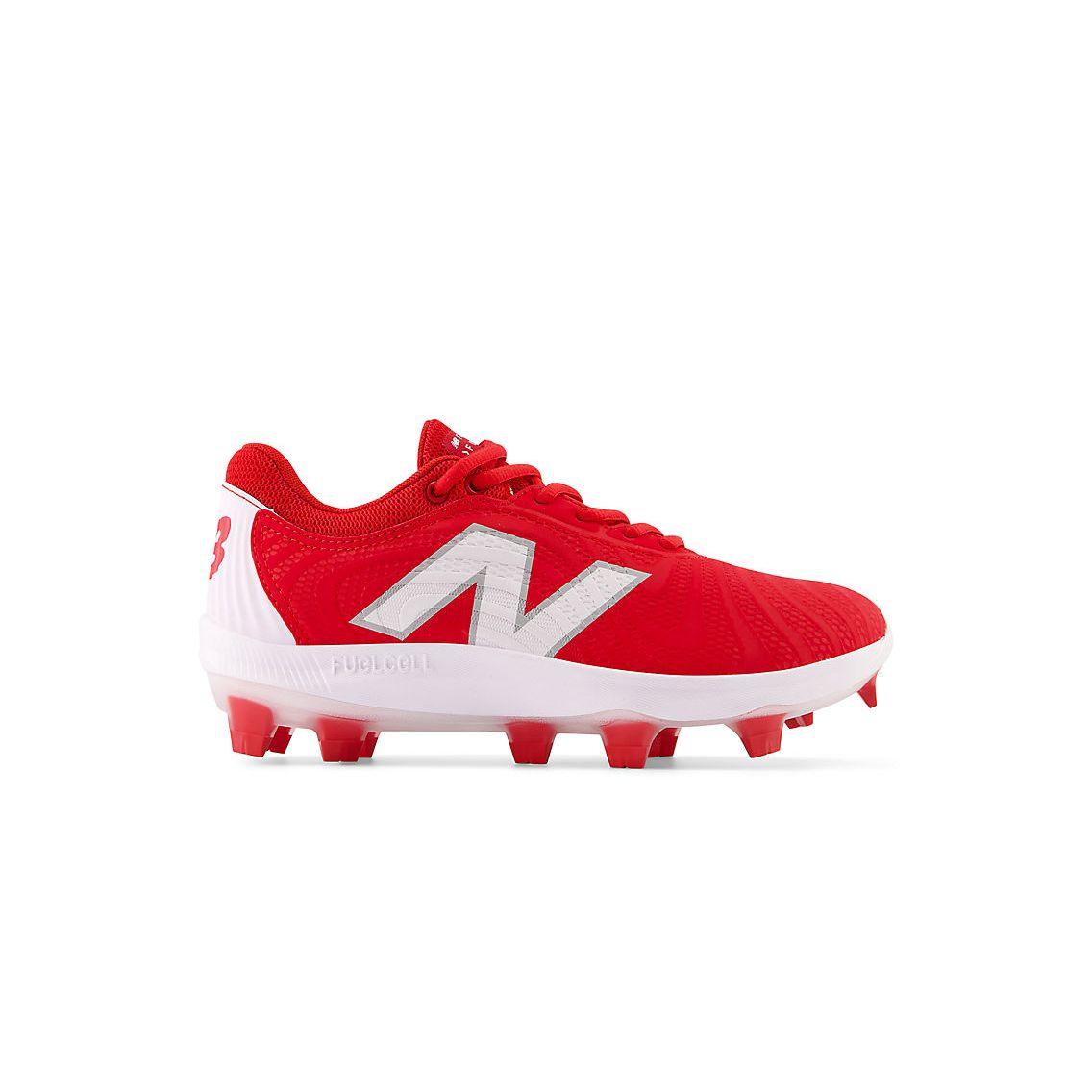 New Balance Women's FuelCell FUSE v4 Molded Fastpitch Softball Cleats - Team Red/Optic White - SPFUSER4 - Smash It Sports