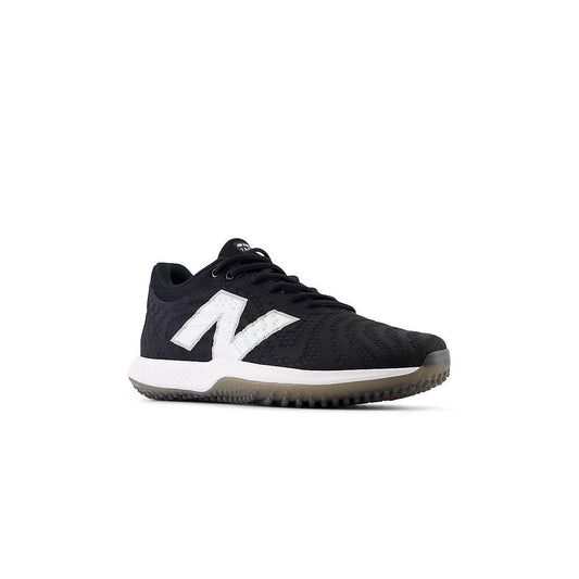 New Balance Men's FuelCell 4040 V7 Turf Baseball Shoes - Black / Optic White - T4040SK7 - Smash It Sports