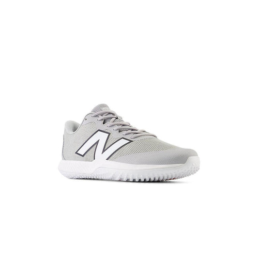 New Balance Men's FuelCell 4040 V7 Turf Baseball Shoes - Raincloud / Optic White - T4040TG7 - Smash It Sports