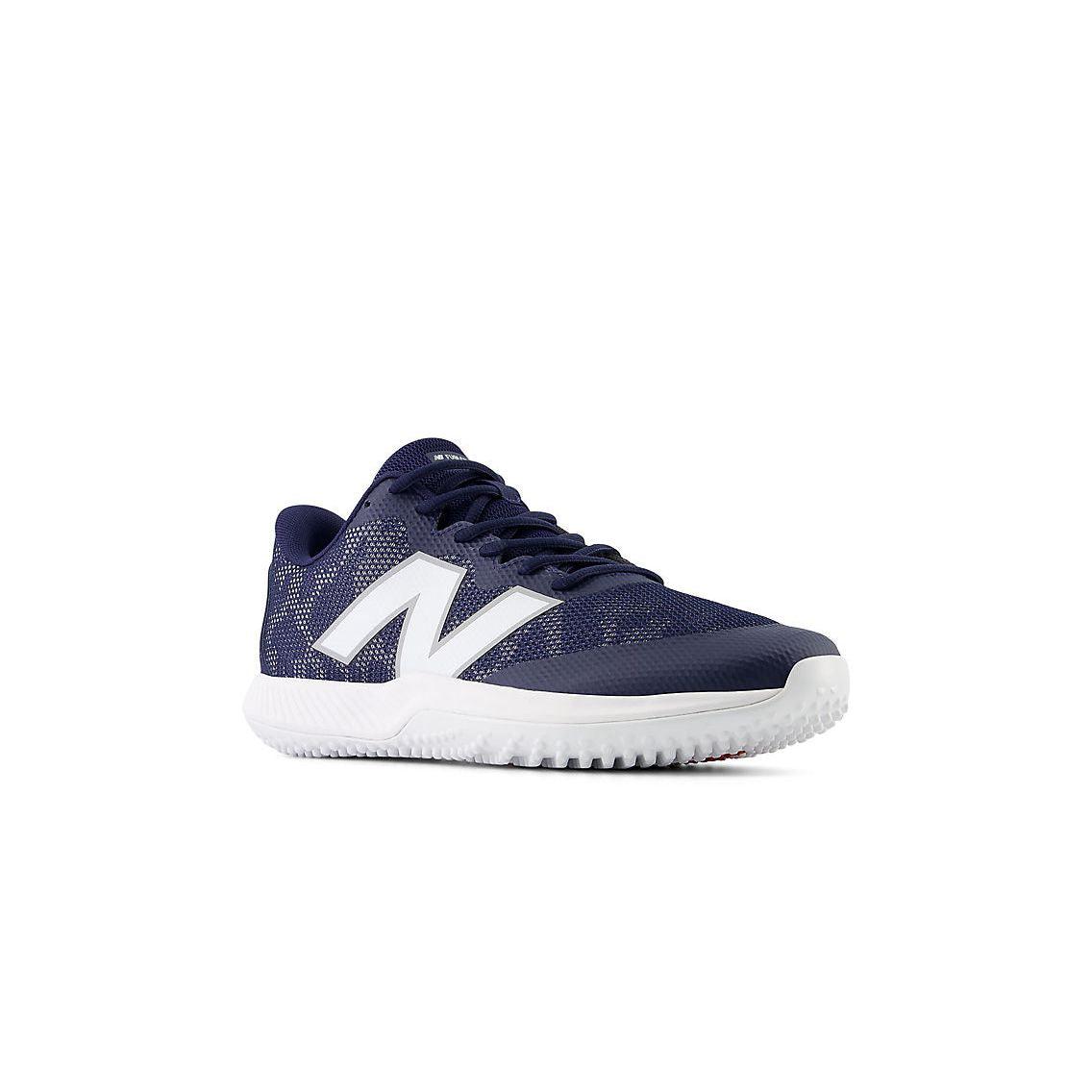 New Balance Men's FuelCell 4040 V7 Turf Baseball Shoes - Team Navy / Optic White - T4040TN7 - Smash It Sports