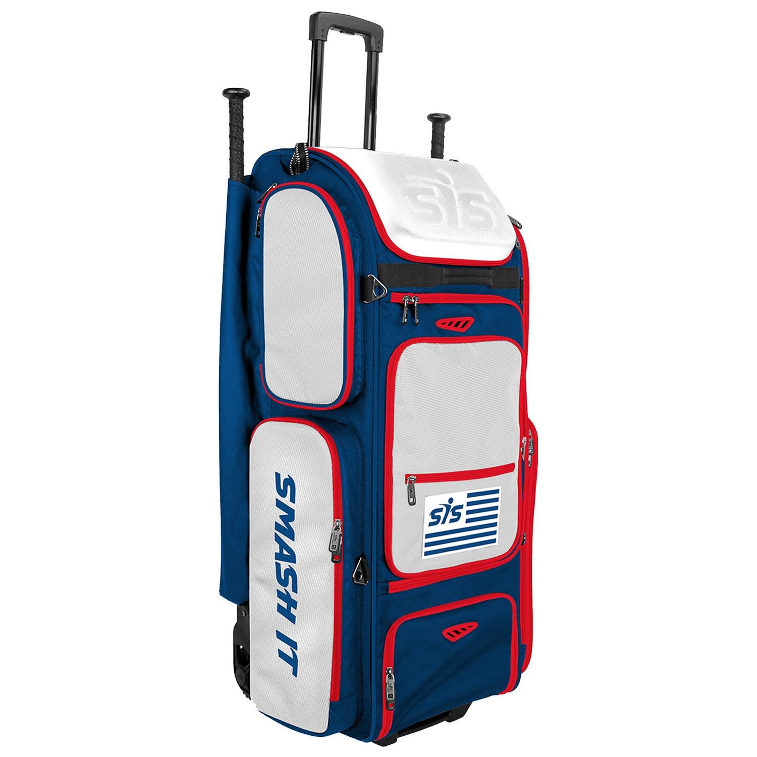 SMASH OPS V3 GUERRILLA Navy/White/Red Roller Bag - Smash It Sports