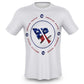 Worth American Muscle (White) Short Sleeve Shirt – Primary View | Smash It Sports | Show, Worth, American Muscle