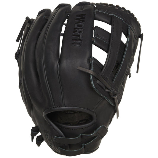 Worth Freedom Series 15" Slowpitch Fielding Glove - WWF150-6B – Product View | Smash It Sports | leather, pro, web