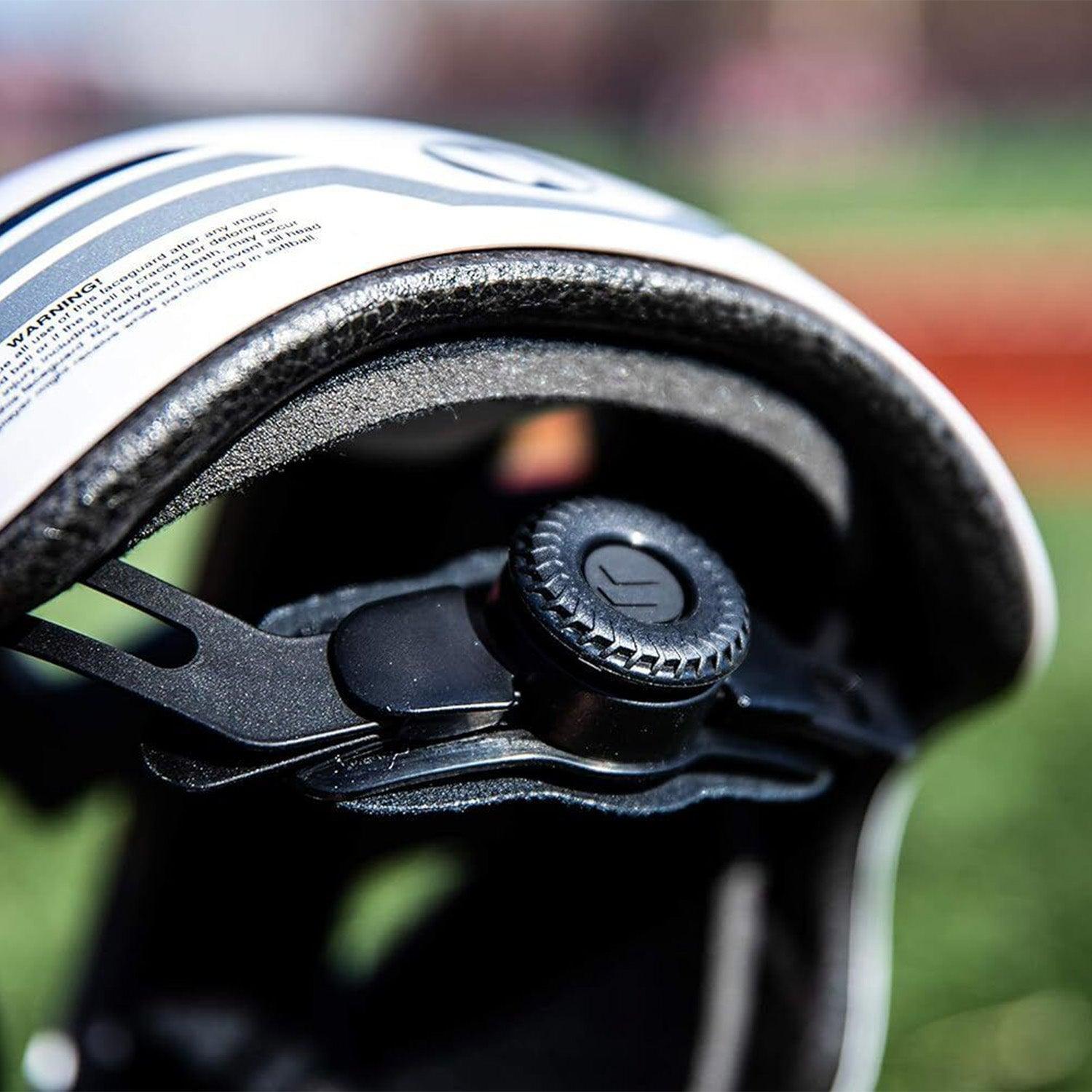 Worth Legit Slowpitch Softball Pitchers Helmet Mask - White - Smash It Sports