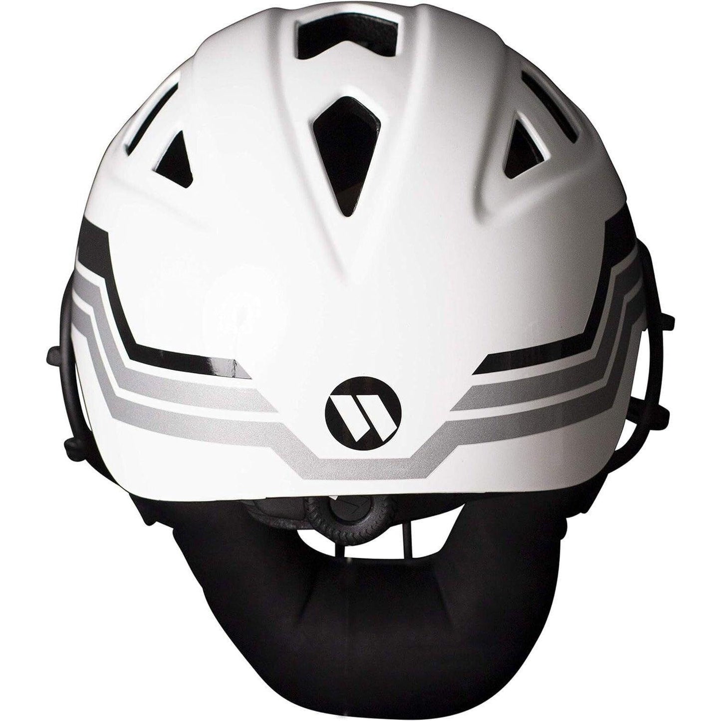 Worth Legit Slowpitch Softball Pitchers Helmet Mask - White - Smash It Sports