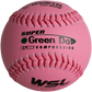 Worth Pink Super Green Dot Composite 47/400 WSL 11" Slowpitch Softballs - WPS11WSLC - Smash It Sports
