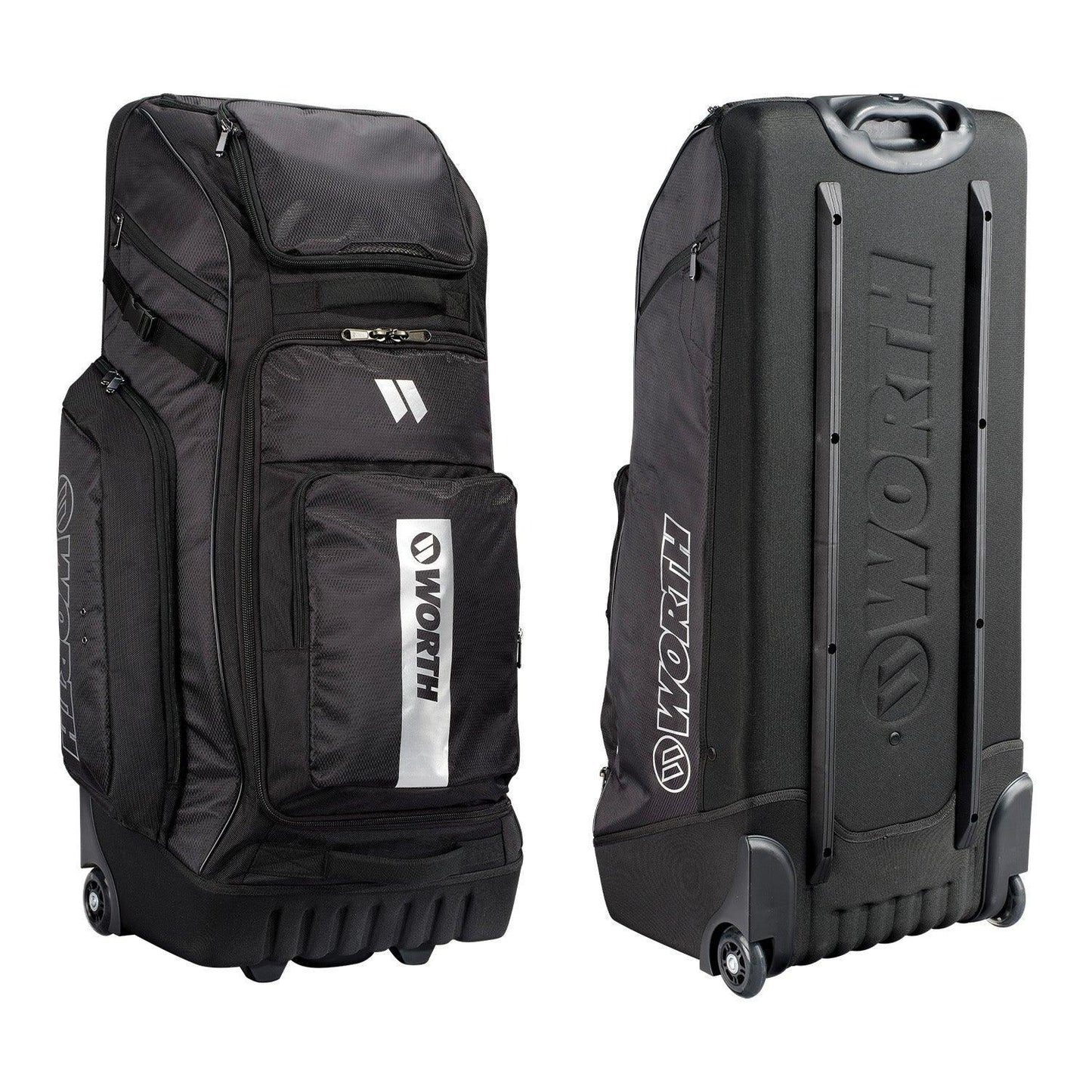 Worth Pro Slowpitch Wheeled Roller Bag – Primary View | Smash It Sports | Worth Pro Slowpitch, Wheeled Roller Bag, Available