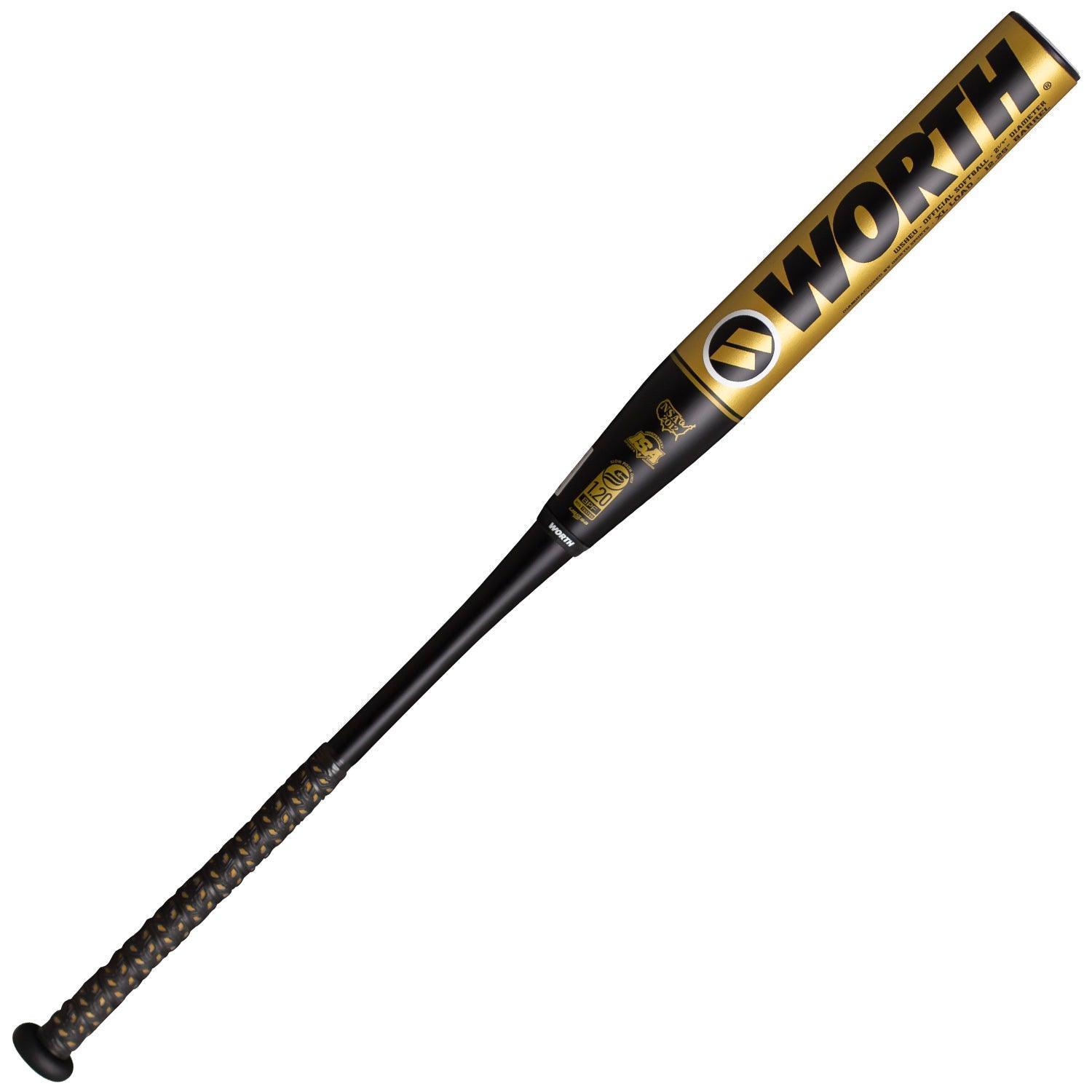 Worth Steele's - HAWK Edition - XL 2pc 12.25" Barrel USSSA Slowpitch Softball Bat WSHEU – Second View | Smash It Sports