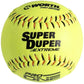 Worth Super Duper Extreme Black/Orange Stitch Pro Comp 44/375 One Nation 12" Slowpitch Softballs – Product View | Smash It Sp