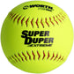 Worth Super Duper Extreme Red Stitch 44/375 12" Slowpitch Softballs - Smash It Sports