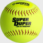 Worth Super Duper Extreme Red Stitch Pro Comp 44/375 12" Slowpitch Softballs - Smash It Sports